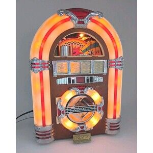 Vintage Thomas Collector Edition CR-11 Juke Box Radio and Cassette Player Tested